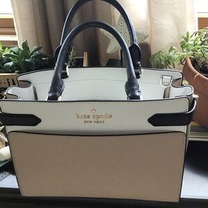 Kate Spade Tri-Color Satchel